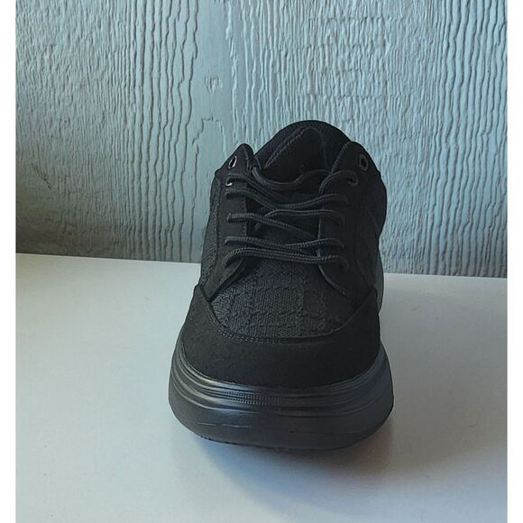 OrthoComfoot Women's Orthopedic Platform Sneakers,  Shoes Black ‎ size 38 - Picture 7 of 10